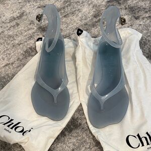 Chloe blue jellies. Size 37